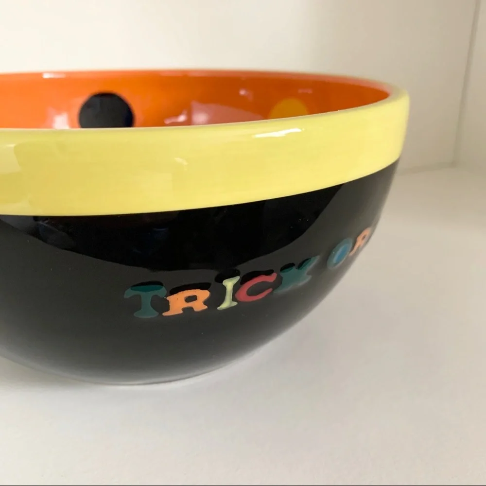 New vintage Trick or treat bowl